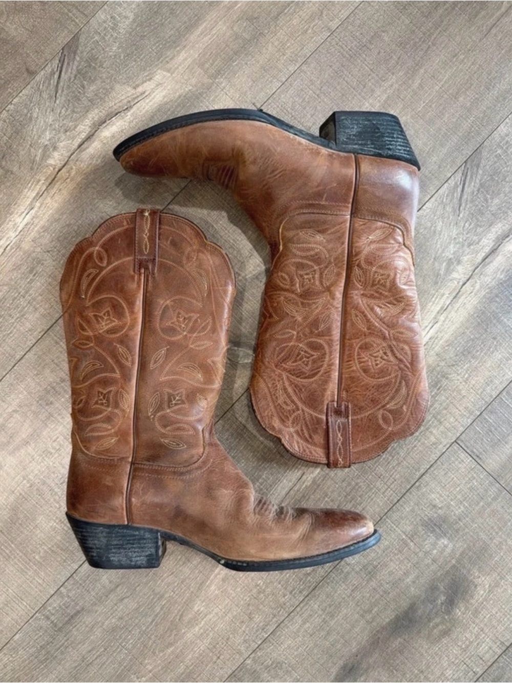 Ariat Leather Cowboy Boots